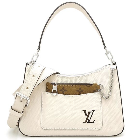 Louis Vuitton Epi Marrel Shoulder Bag White - Picture 1 of 6
